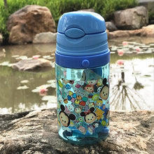 Load image into Gallery viewer, Eco-friendly Kids Drinking Cartoon Water Bottles BPA Free Tritan Straw Children Bottle Children Kettle Portable Sports Bottle