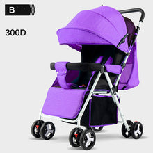 Load image into Gallery viewer, Wholesale lightweight baby stroller carriage travel convenient folding baby simple child mini pink four wheel trolley pram