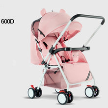 Load image into Gallery viewer, Wholesale lightweight baby stroller carriage travel convenient folding baby simple child mini pink four wheel trolley pram