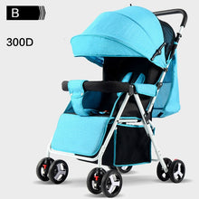 Load image into Gallery viewer, Wholesale lightweight baby stroller carriage travel convenient folding baby simple child mini pink four wheel trolley pram