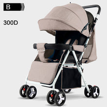 Load image into Gallery viewer, Wholesale lightweight baby stroller carriage travel convenient folding baby simple child mini pink four wheel trolley pram