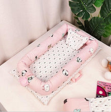 Load image into Gallery viewer, Baby Bed cotton travel Nest Crib outdoor Portable Crib Newborn Sleeping baby basket protection pad YCQ002